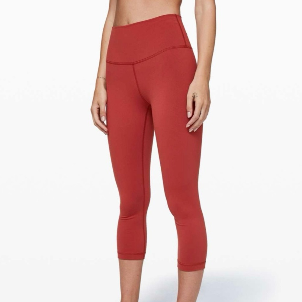 Lululemon Wunder Under Crop (High-Rise) *Full-On Luon 21"